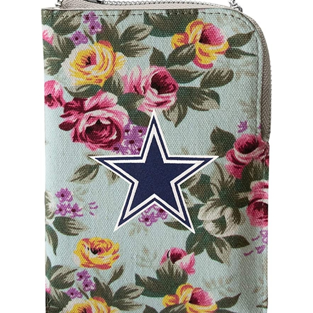 Canvas Dallas Cowboys smart purse